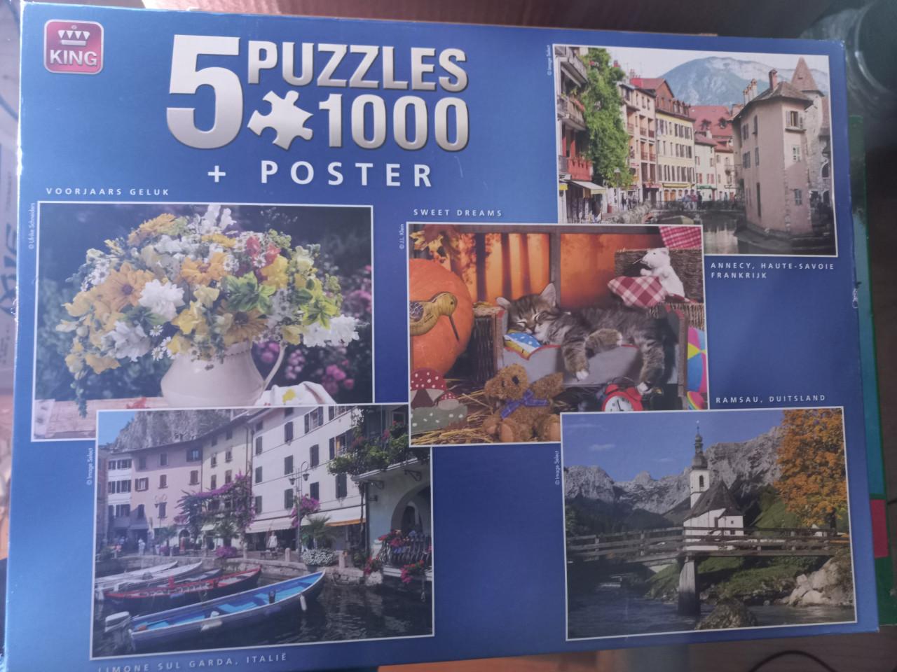 Puzzels, grote verzameling