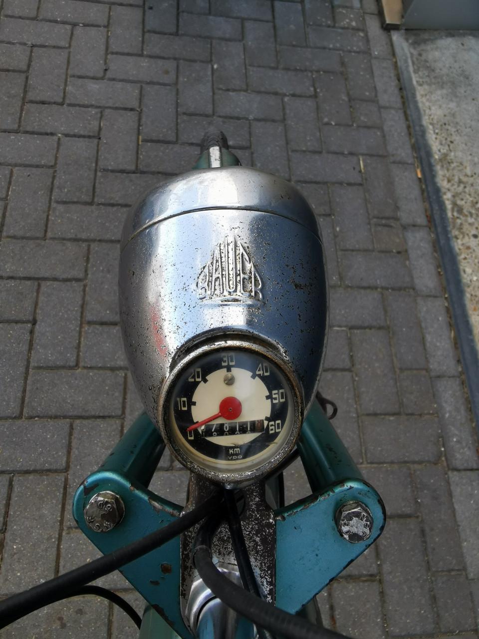 BAUER B50 BROMFIETS UIT 1954