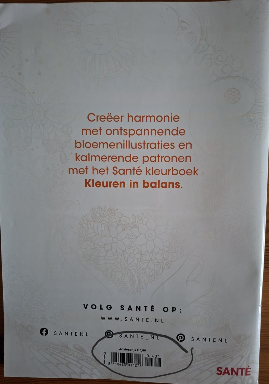 Kleurboek volwassenen, kleuren in balans