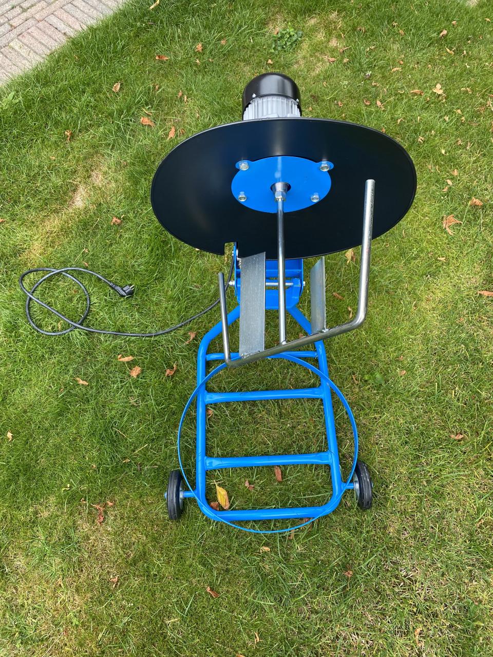 HBM 50L elektrische mixmachine/mengmachine 370W verrijdbaar