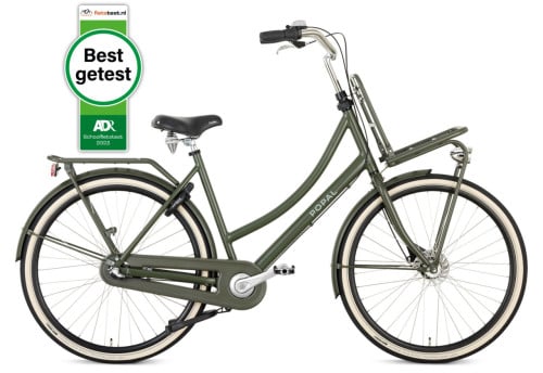 Nieuwe Popal 2025 Daily Dutch Prestige N3RN Damesfiets 47cm Remnaaf 3 versn