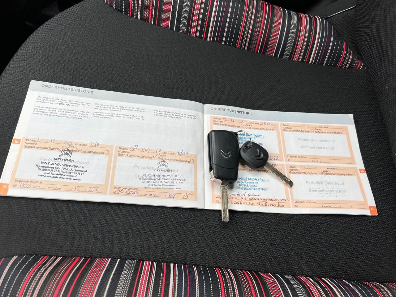 Bijna nieuwe Citroen C1 met open dak uit 2015