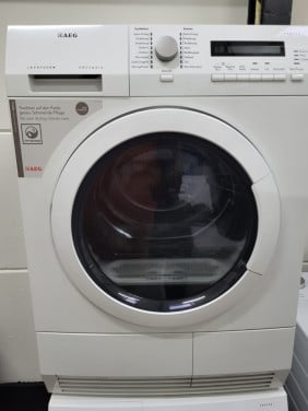 AEG droger en wasmachine set als nieuw