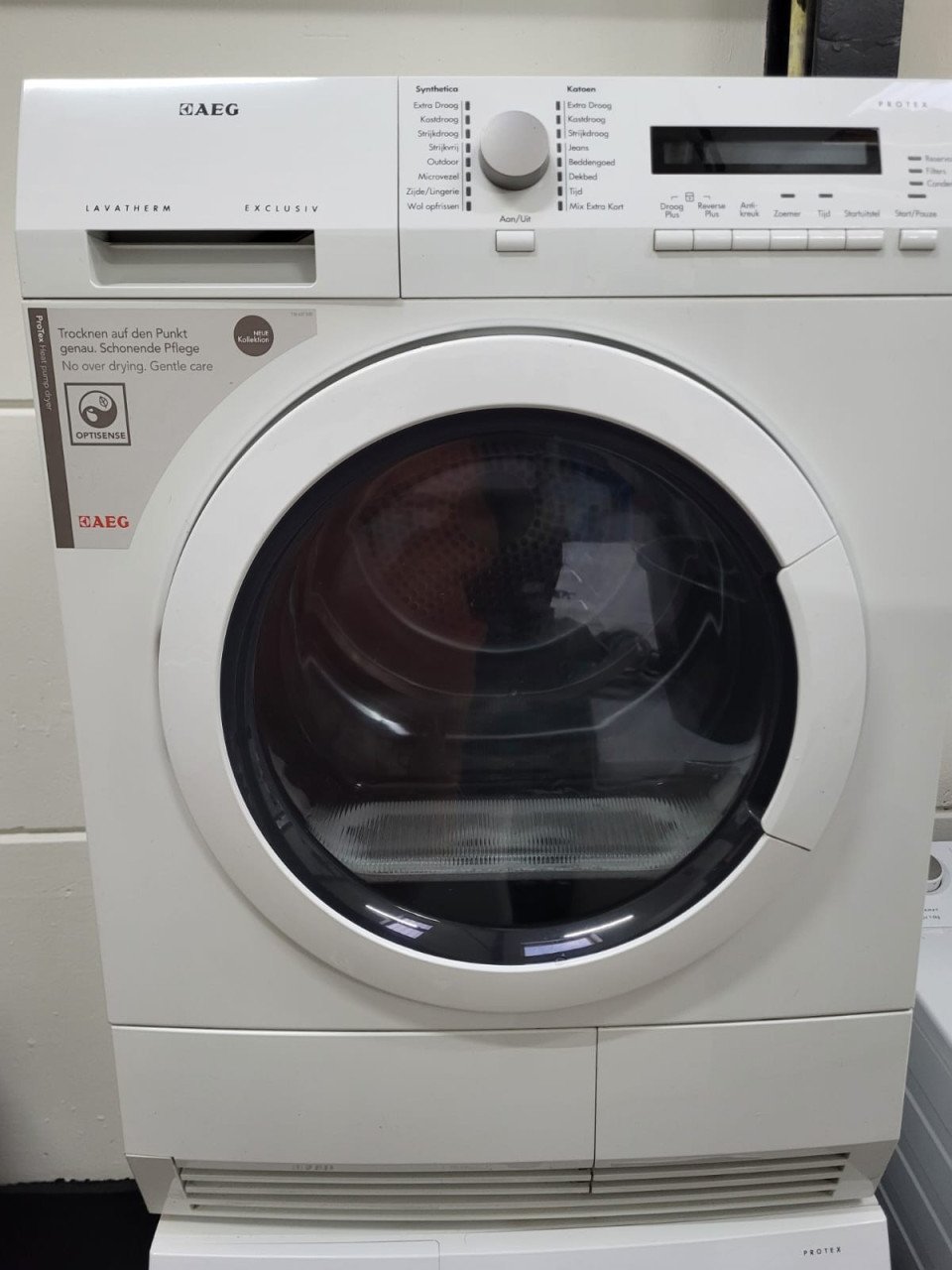 AEG droger en wasmachine set als nieuw