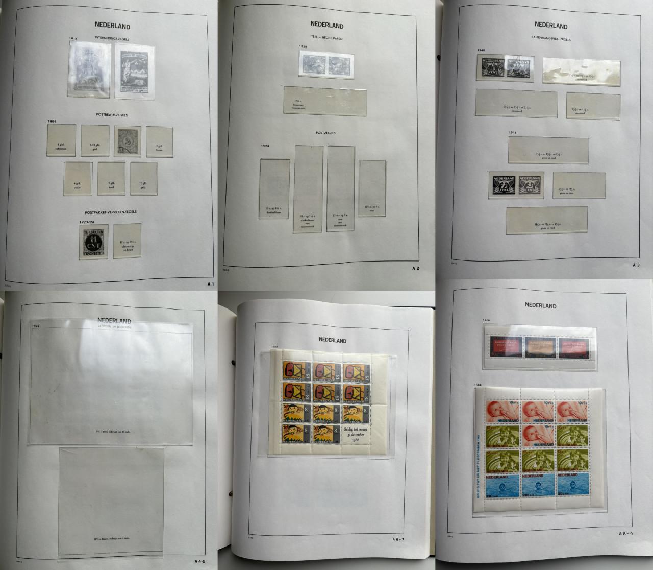 DAVO 1 Postzegels Nederland vanaf 1852