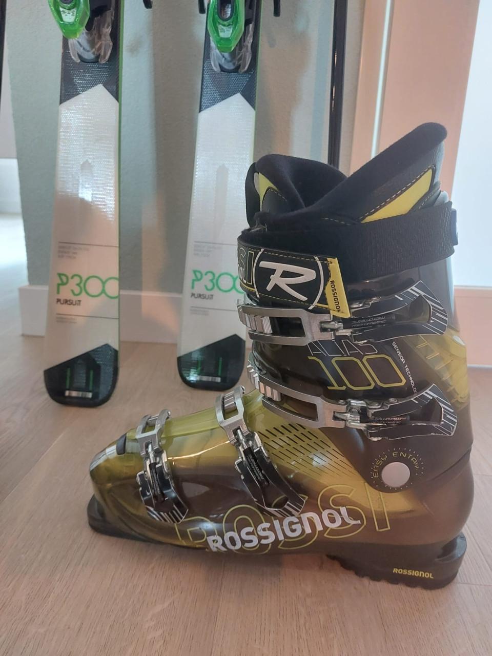 Ski`s en schoenen Rossignol