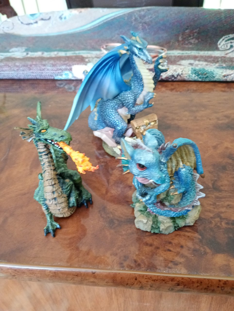 Draken beeldjes 3 stuks