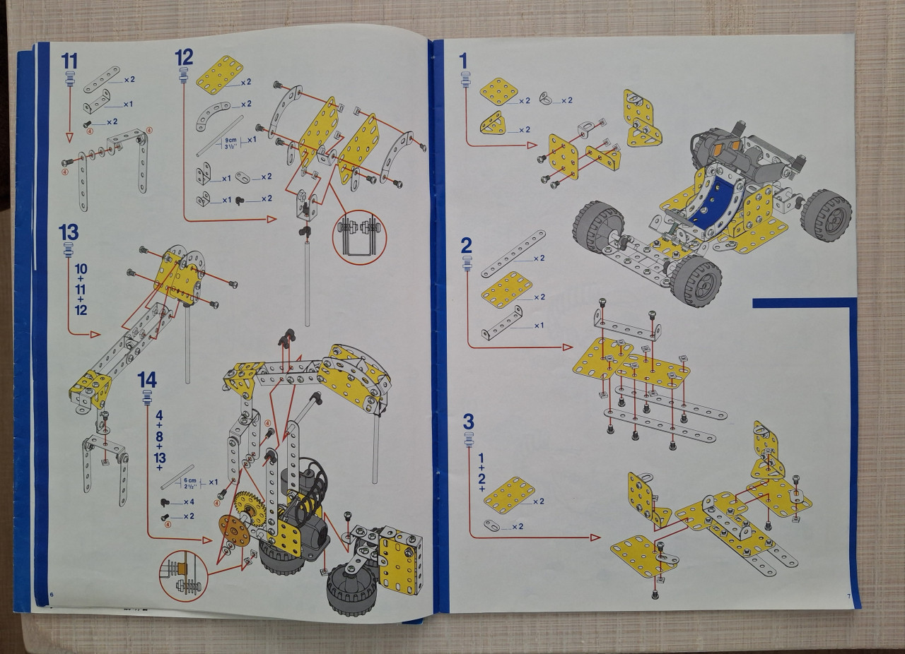 Vintage doos Meccano