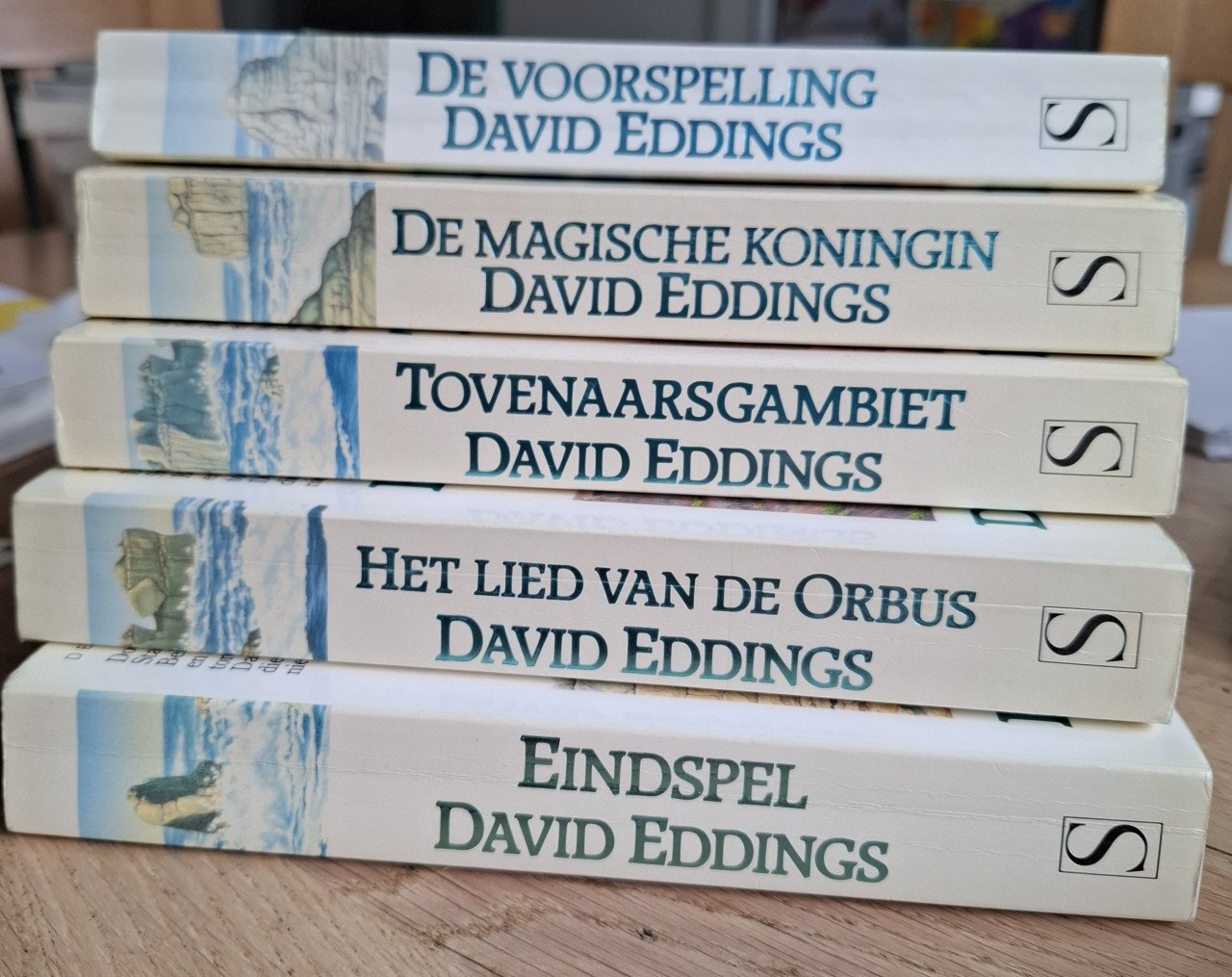 De Kronieken van Belgarion, complete serie 1 t/m 5. Door David Eddings