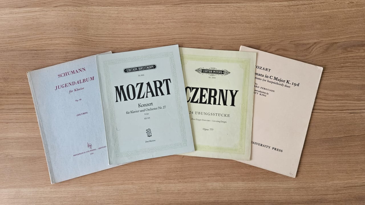 Diverse bladmuziek piano