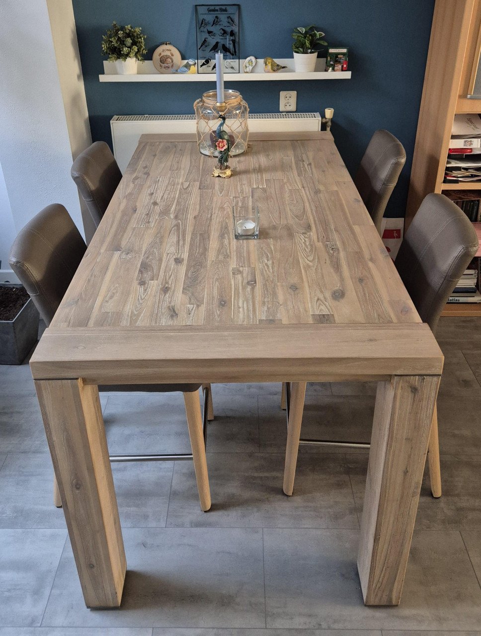Bartafel met 6 stoelen Henders & Hazel
