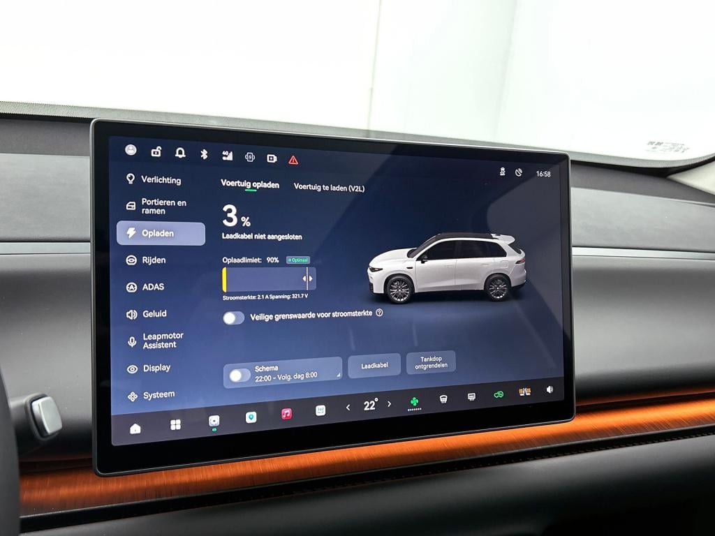 Leapmotor C10 design reev (hybrid) 28.4 kwh | black interieur | stoel-koeli