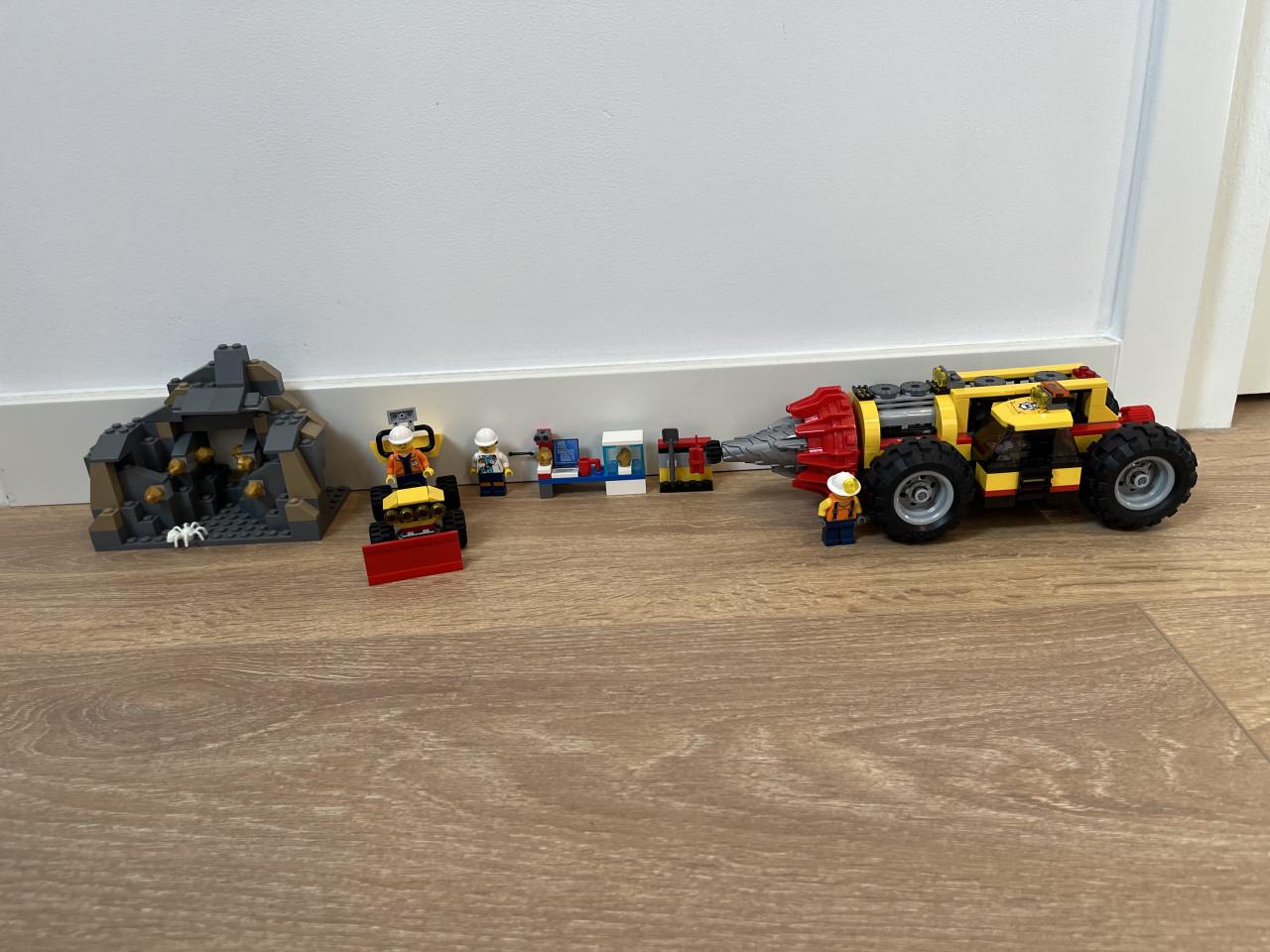 LEGO zware mijnbouwboor