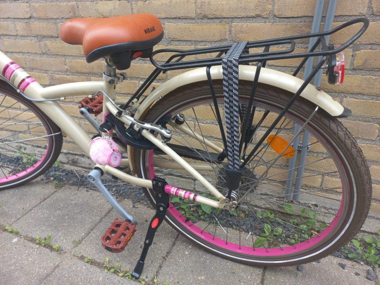 Te koop meisjesfiets btwin 24 inch