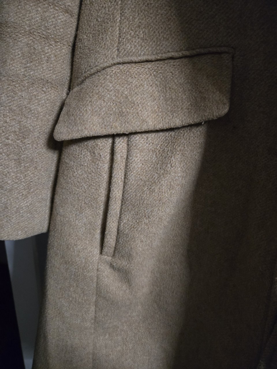 Jas camel van Esprit 40% wol Maat 36