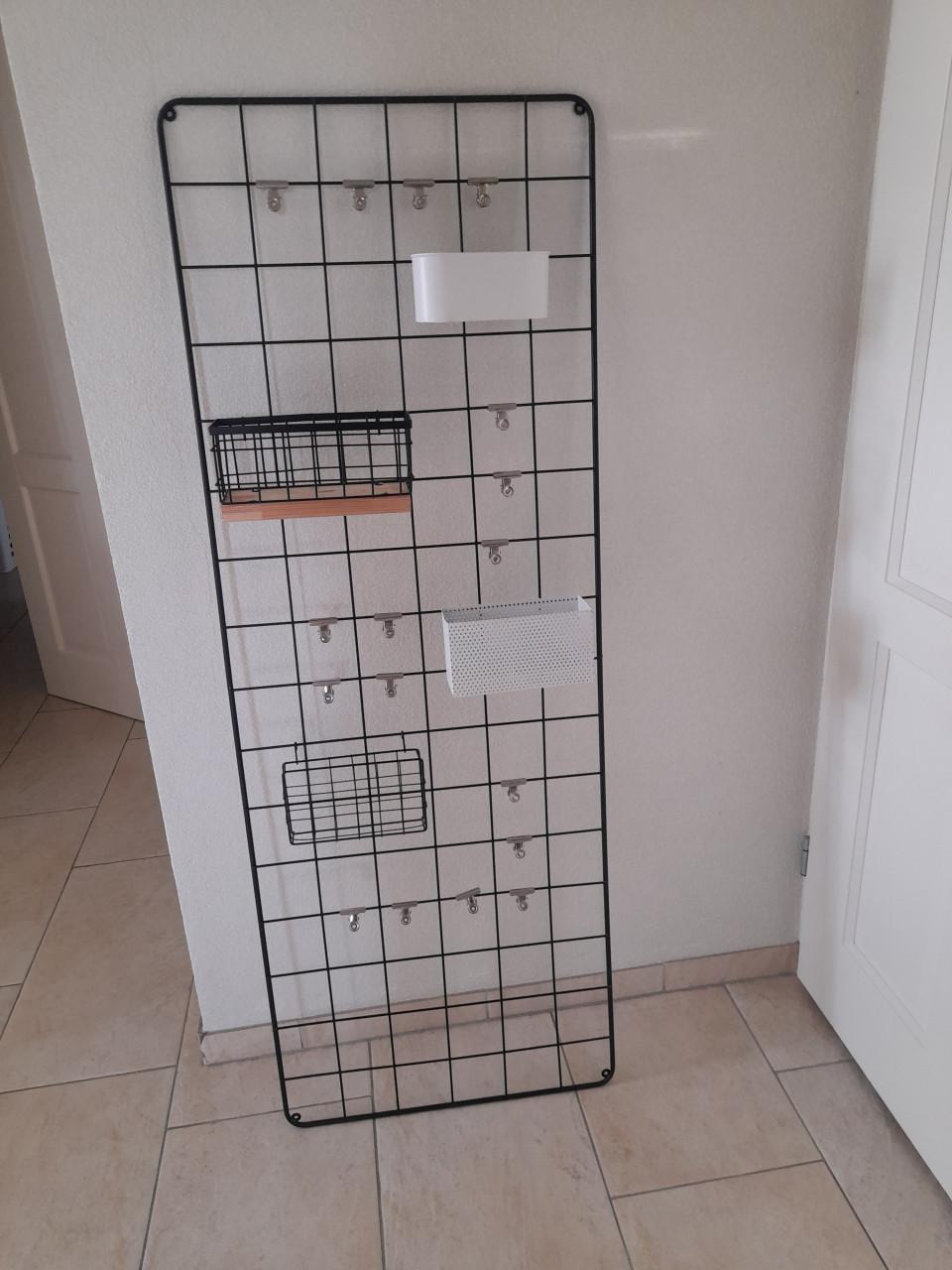 Kaartenrek / decoratie rek / wandrek  150 x 55 ( in goede nette staat )