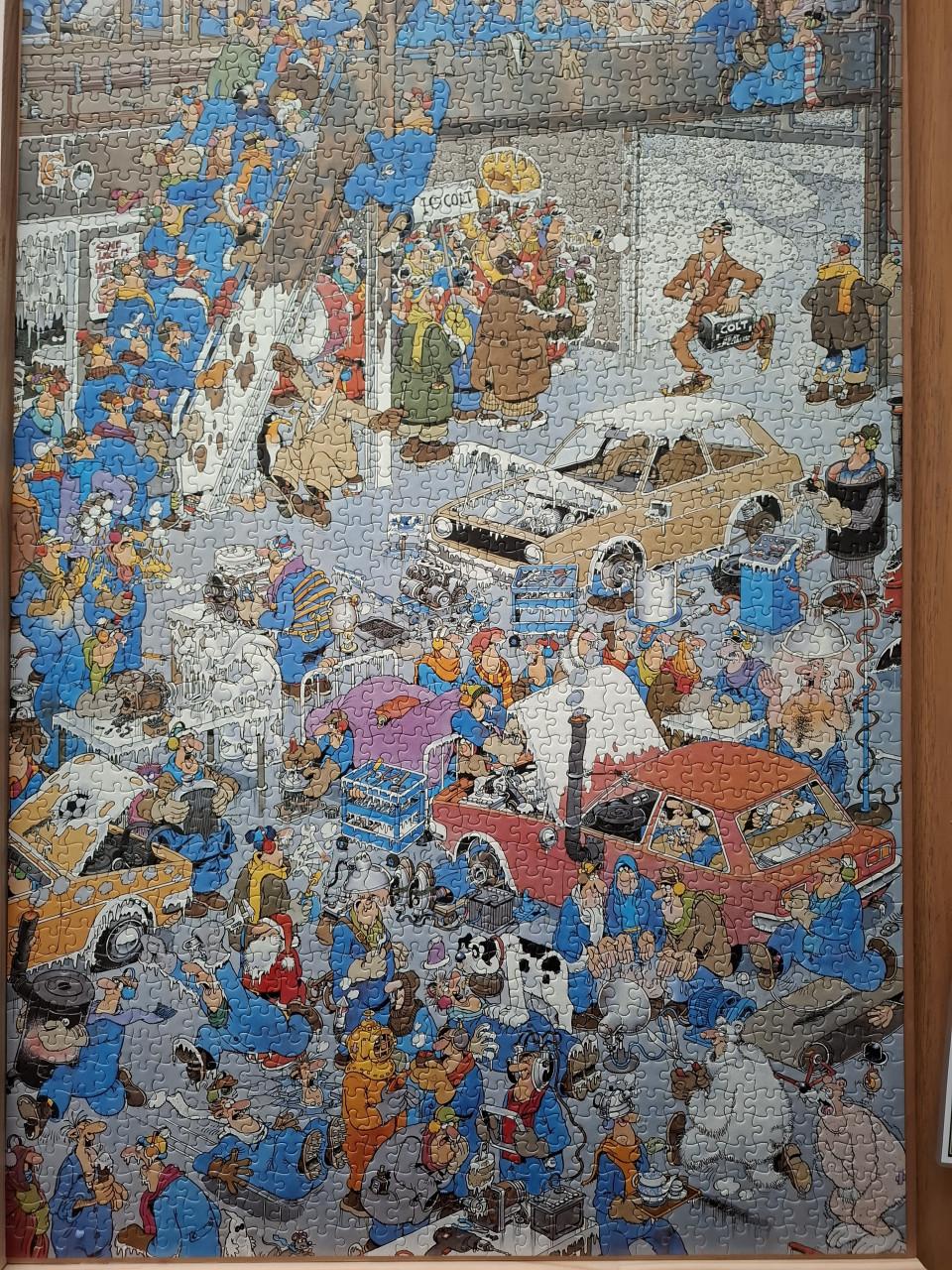 Jan van Haasteren puzzel 1500 stukjes