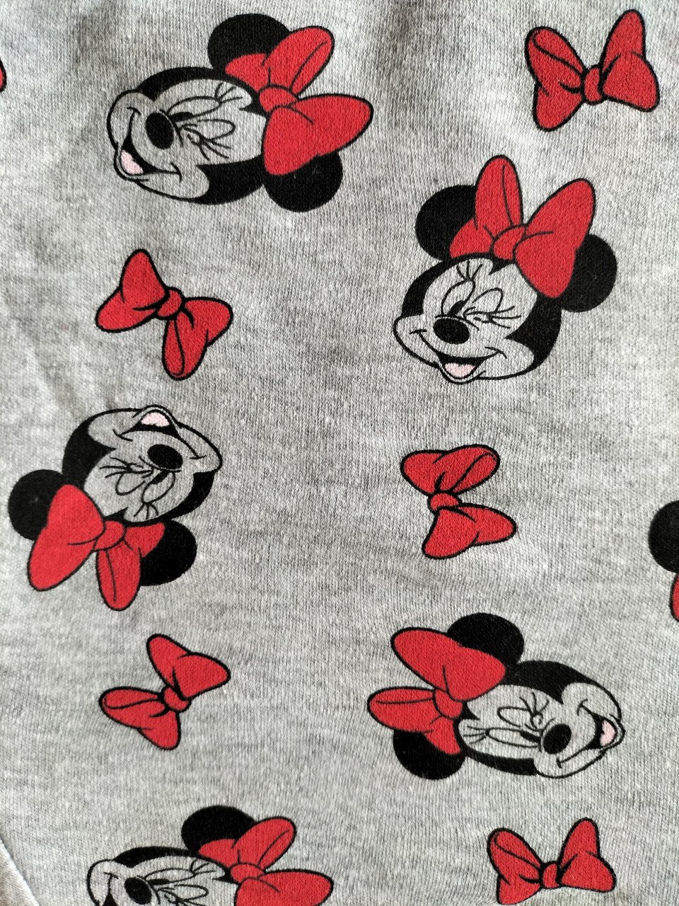 Disney romper Minnie Mouse grijs maat 62/68