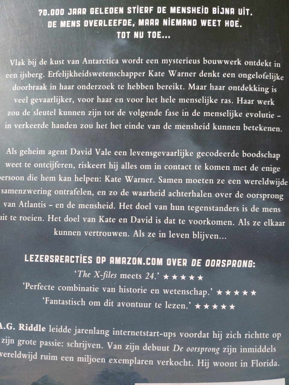 Boek: De Oorsprong