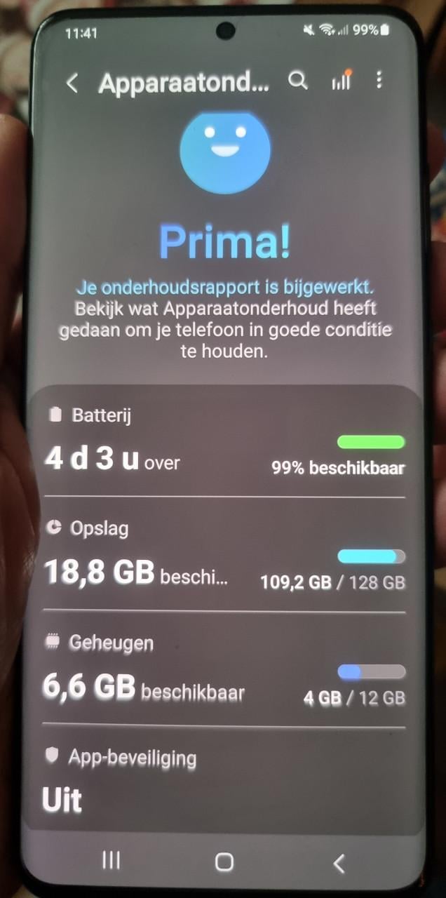 Samsung S20 plus 5 G, 128 G uitbreidbaar