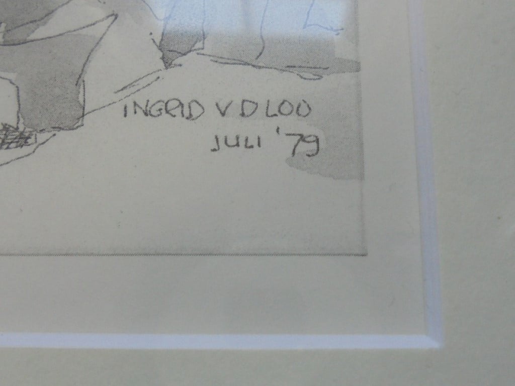 De Man Job Ingrid v d Loo Prent