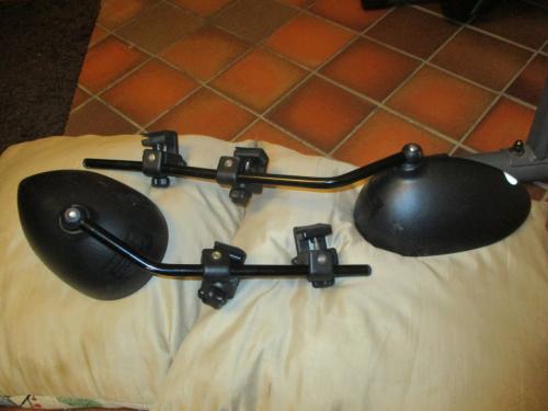 Te koop set Milenco aero caravanspiegels
