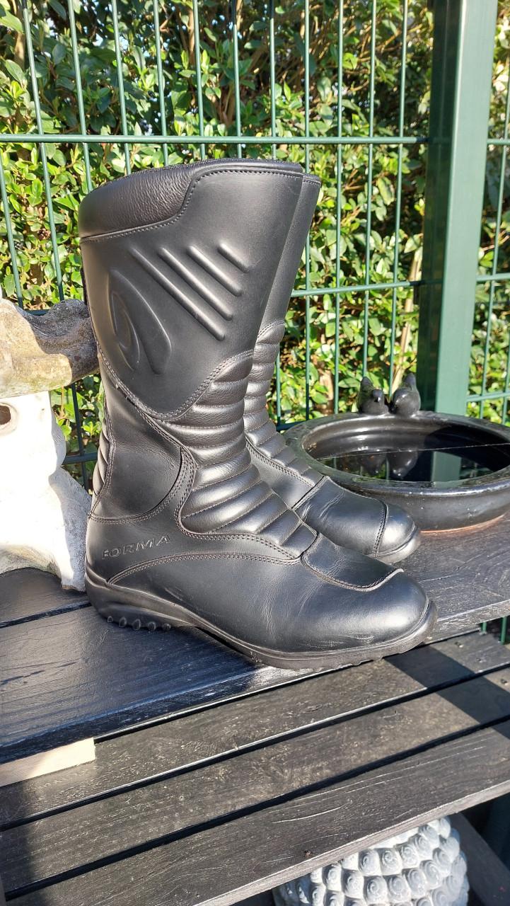 Motor systeemhelm Nolan N-com/ Motorlaarzen dames