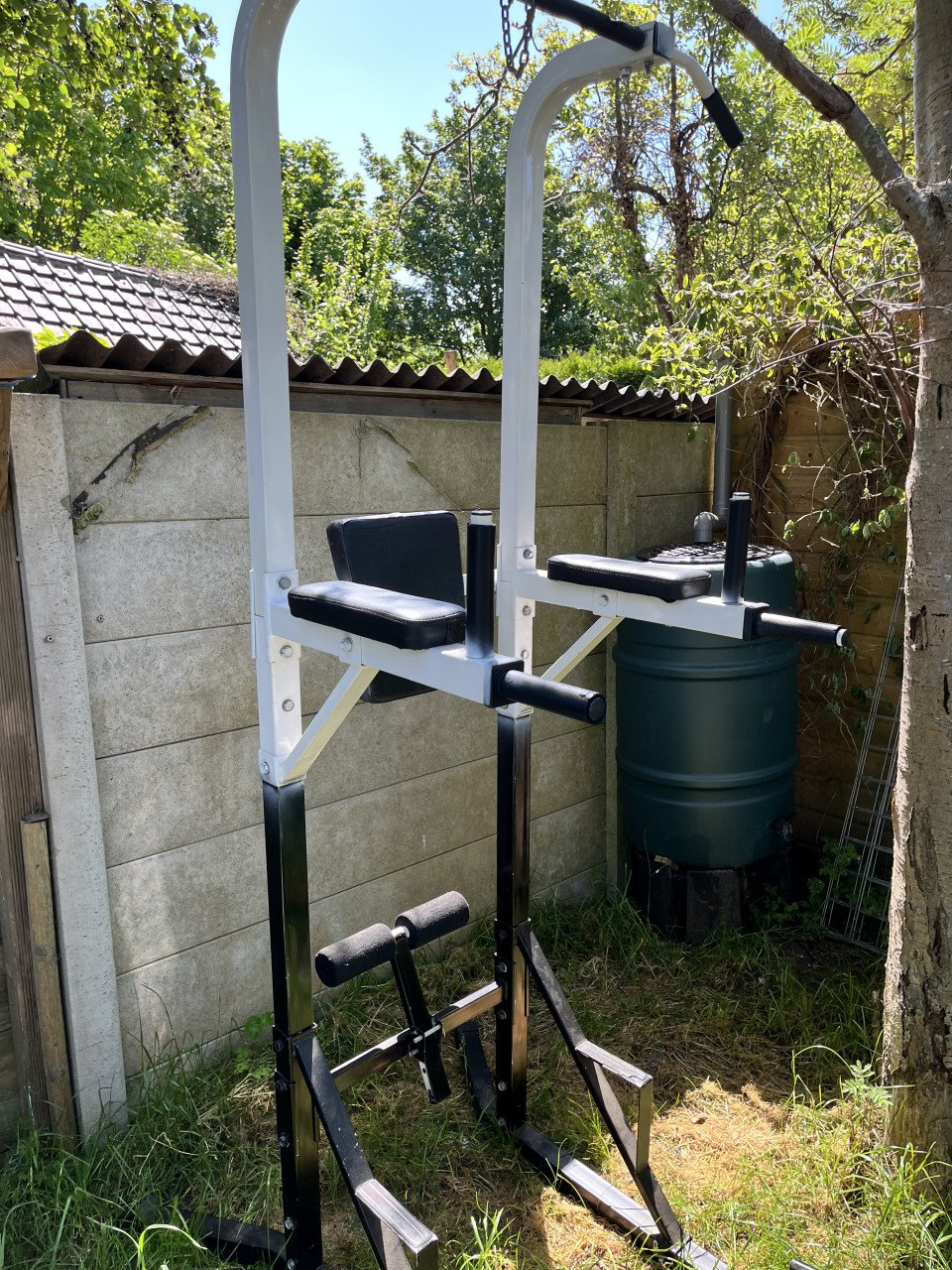 Fitness station power tower