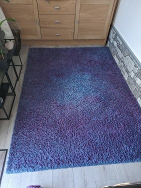 Paars/blauw kleed