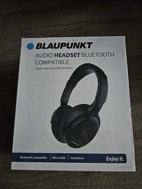 Nieuw duits blaupunkt bluetooth audio headset koptelefoon,