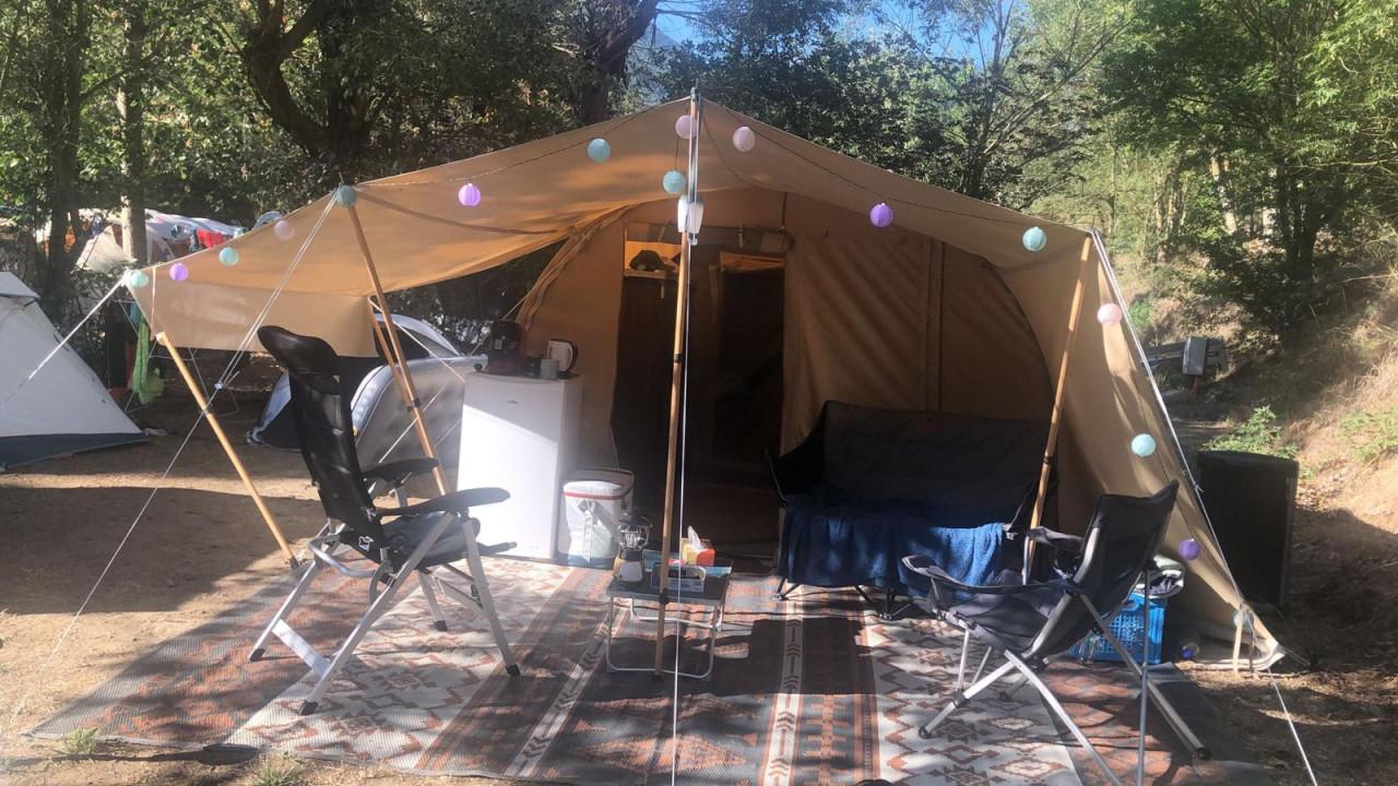 Karsten tent + Humbauer huifkar