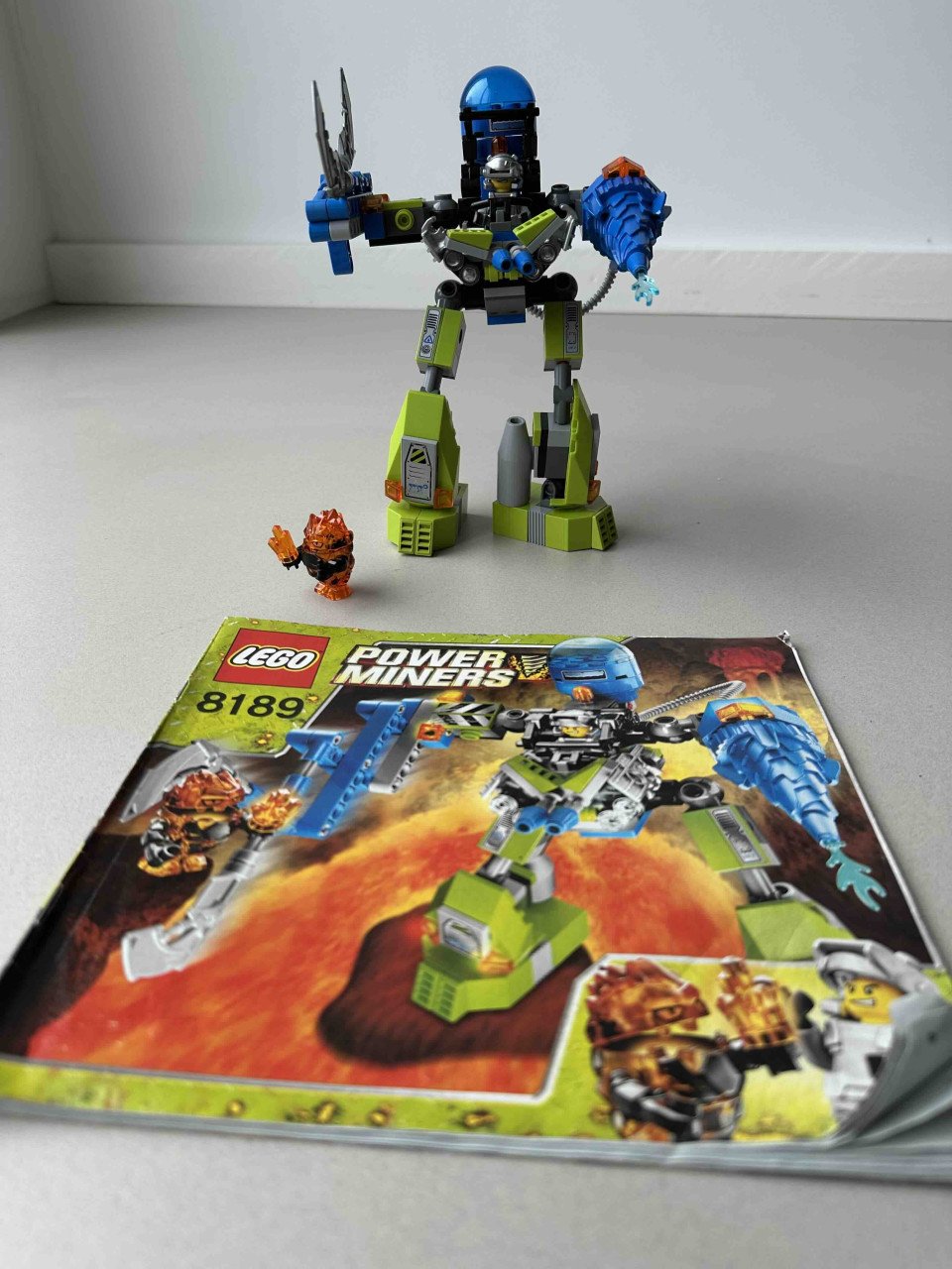 Lego Power Miners Magma Mech 8189