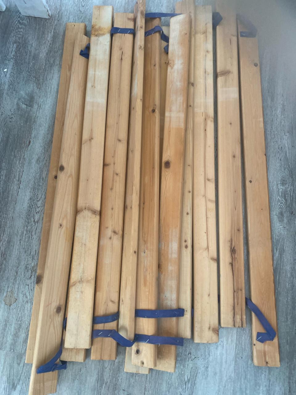 Lattenbodem 90 cm breed 200 cm lang in goede staat