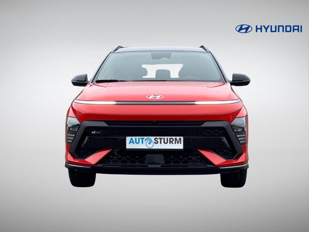 Hyundai Kona 1.6 gdi hev n line soultronic orange!