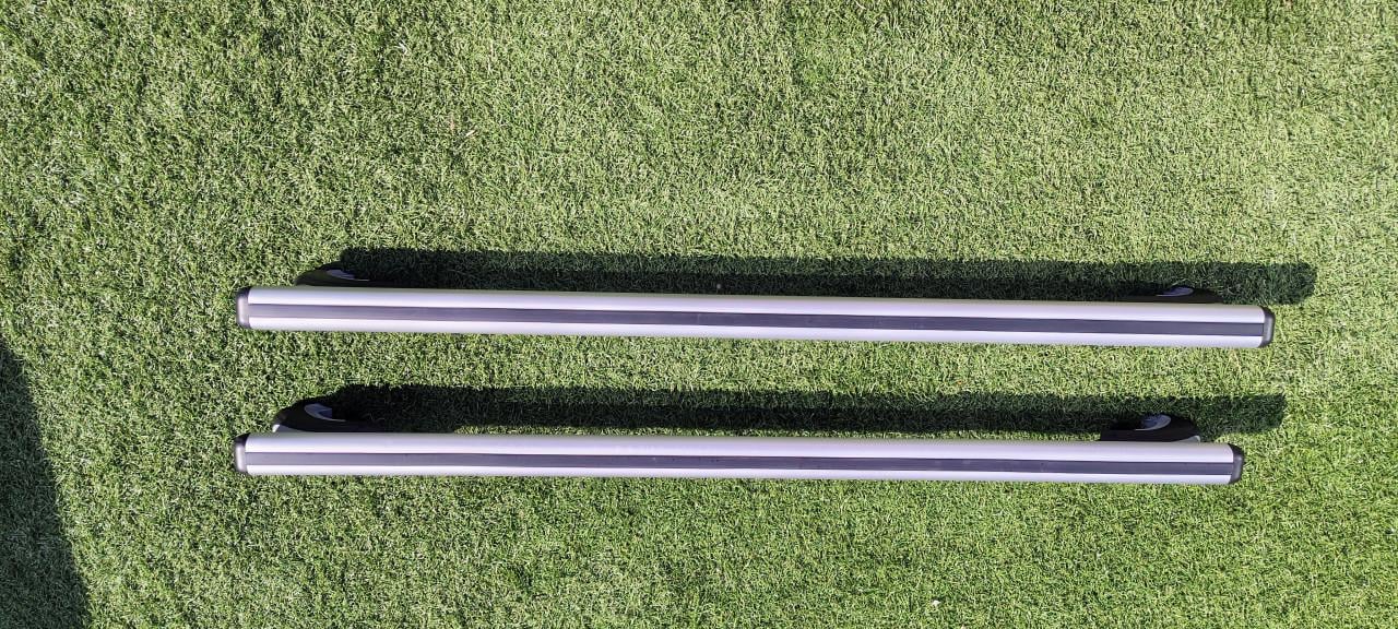 Universele dakdragers open dak rail 123cm.