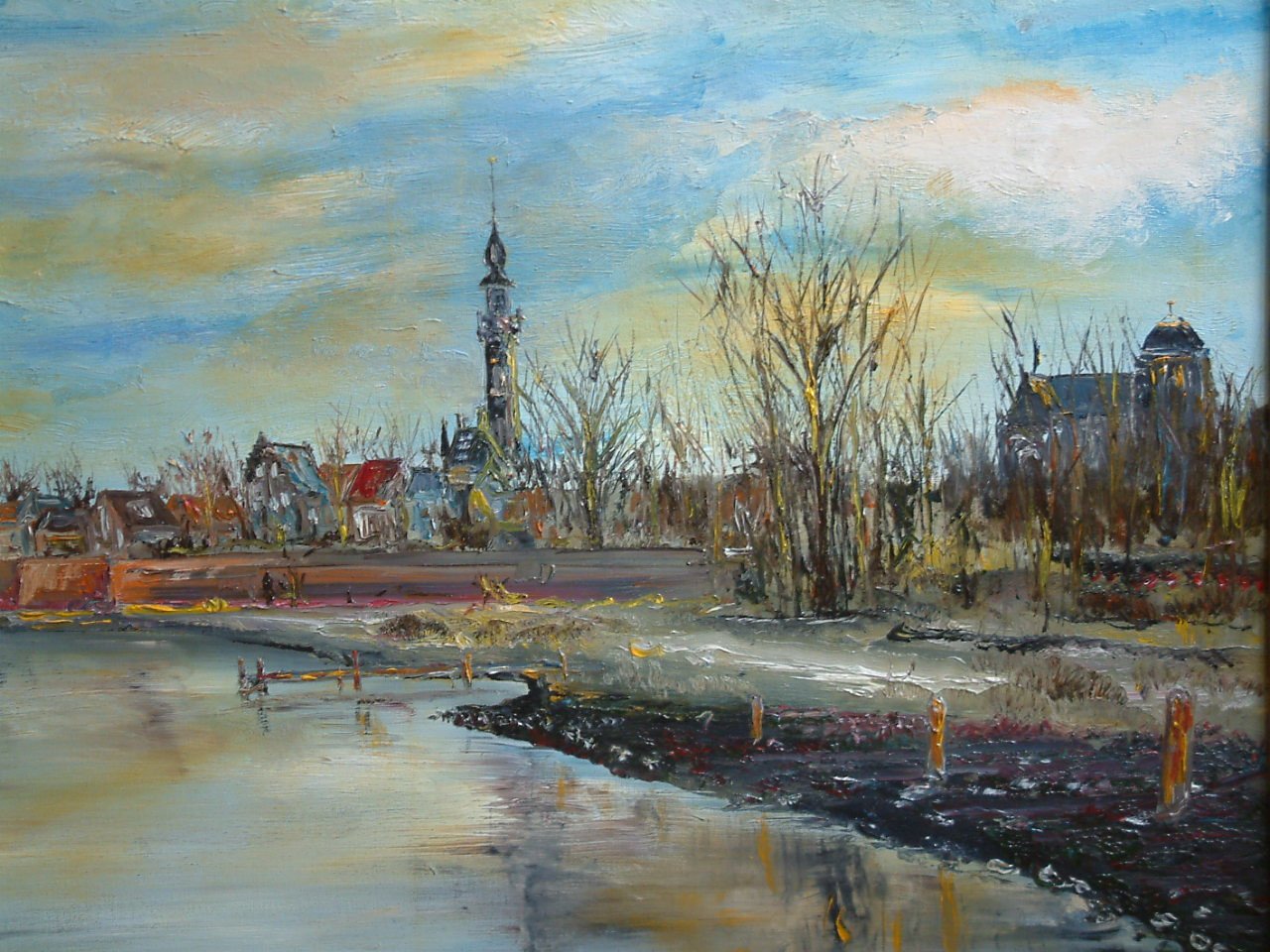 Schilderijen -- Jac Caljouw  Arnemuiden