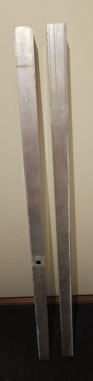 2 Aluminium buizen