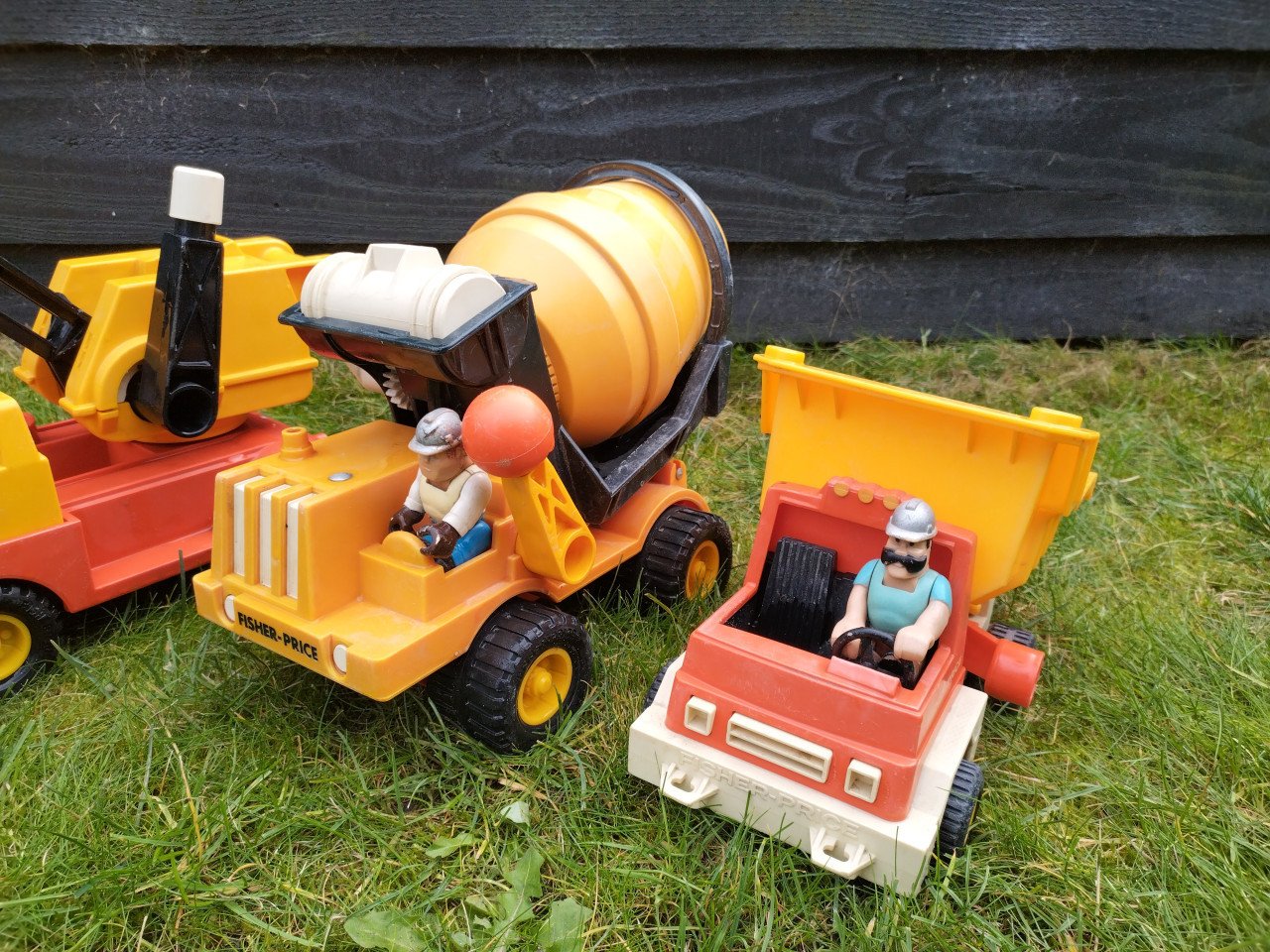 Fisher-price (zandbak) auto's