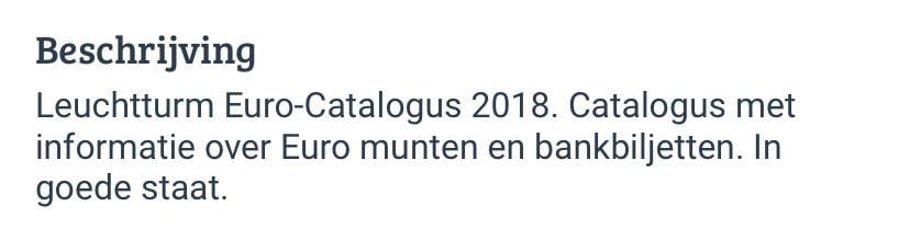 Catalogussen postzegels munten