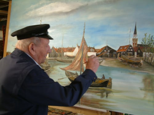 Olien verf  Caljouw sr   Arnemuiden haven