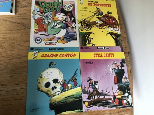 Lucky Luke the Simsons Donald Duck