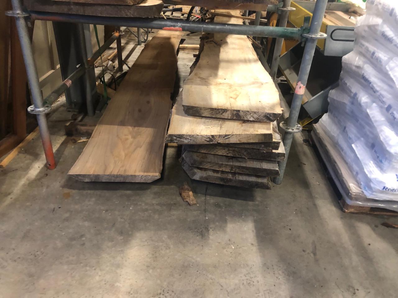 Brede kersen plataan essen boomstambladen  2 + 1 gratis