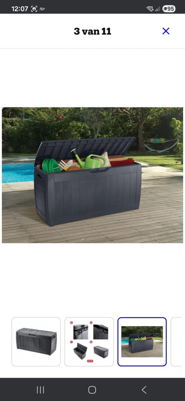 Tuinbox / Kussenbox