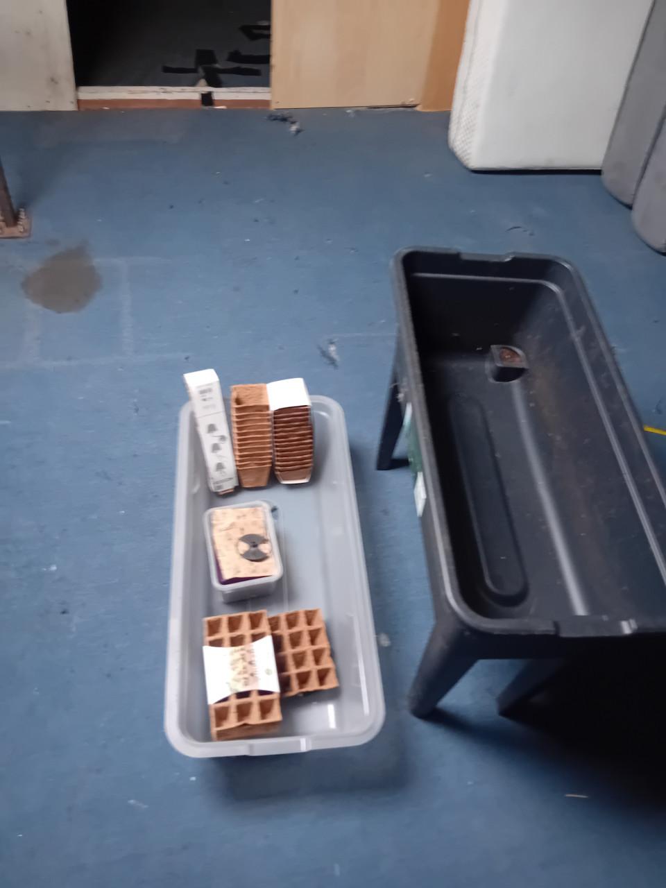 Kweekbak zgan met toebehoren