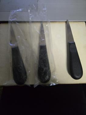 3 x Oestermes 15 cm Nieuw