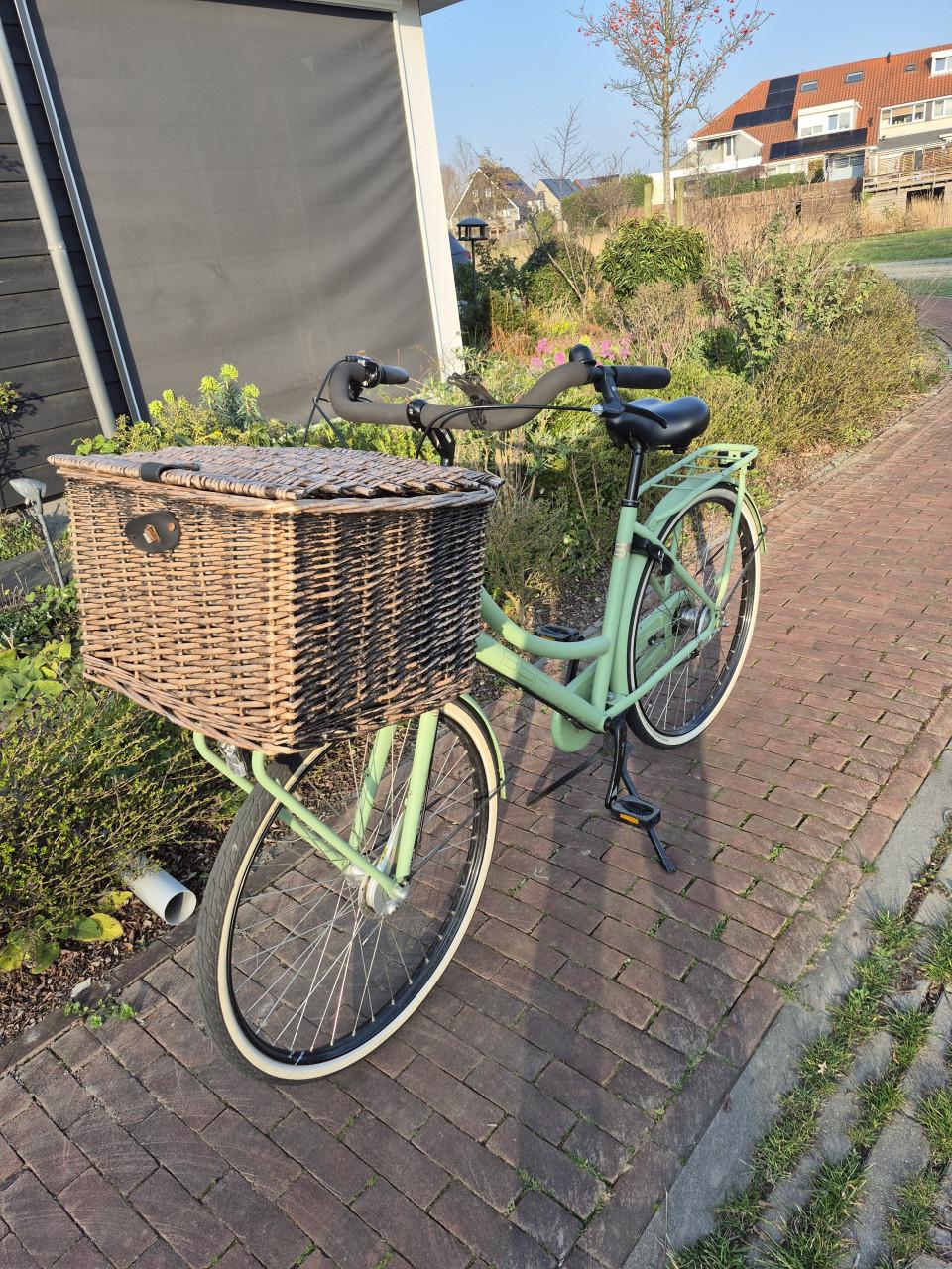 Mooie Moederfiets extra brede stuur