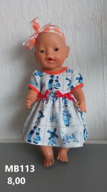 Poppenkleertjes baby born. Set. Opbrengst KiKa.