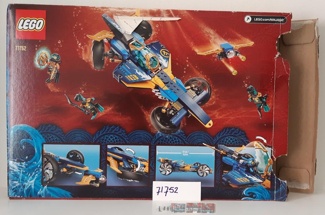 LEGO NINJAGO  71752: Ninja Sub-speeder + 4 minifiguren