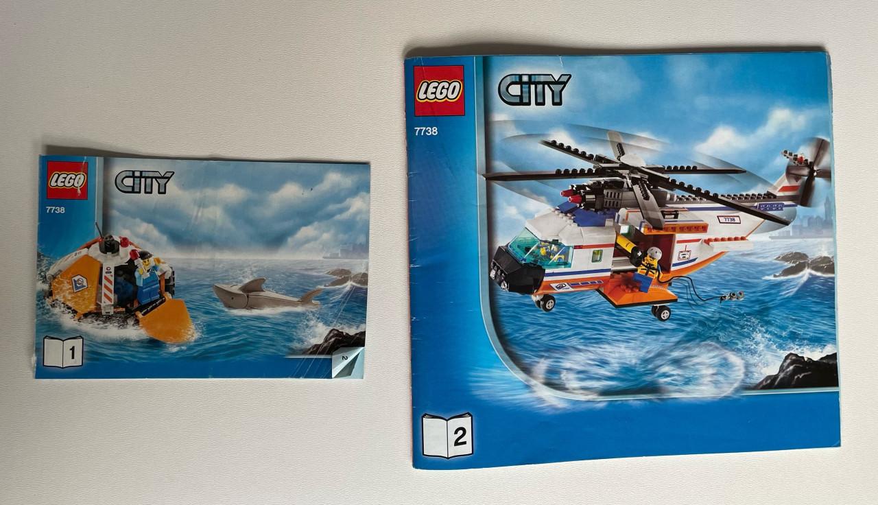 Lego City: Kustwachthelikopter & reddingsvlot 7738