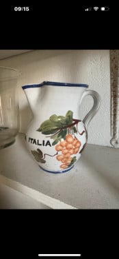 Kruik uit Italie  15,-€